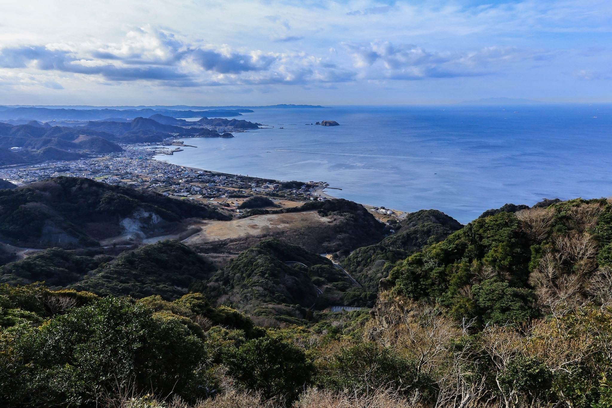 鋸山から望む景色