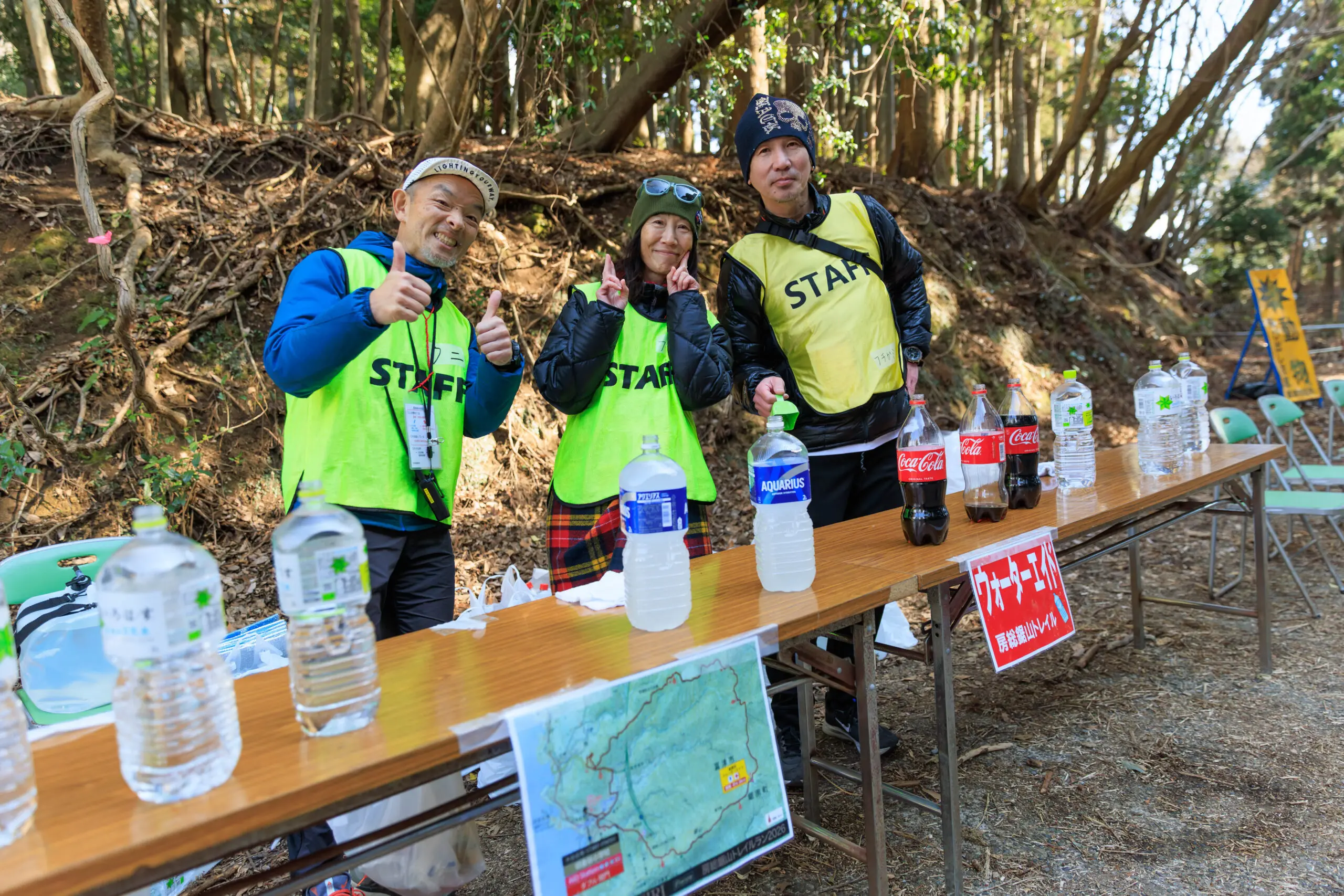 エイド・会場運営の活動風景